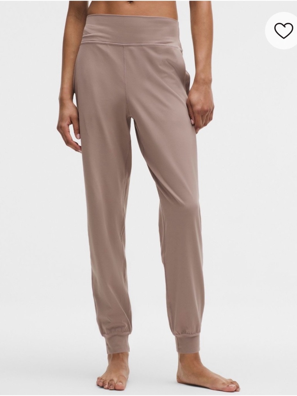 Lululemon Align Joggers in Ashen Rose